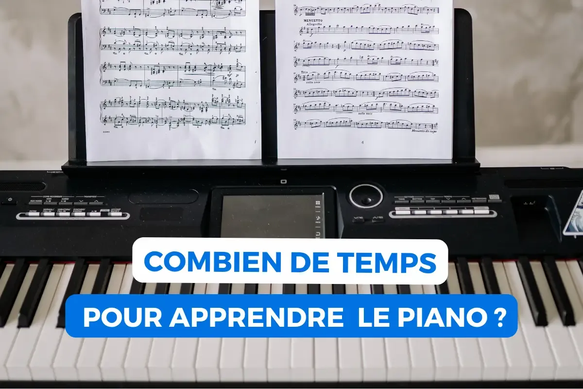 Combien de temps pour apprendre le piano ? Notre guide complet !