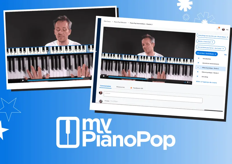 La plateforme MyPianoPop
